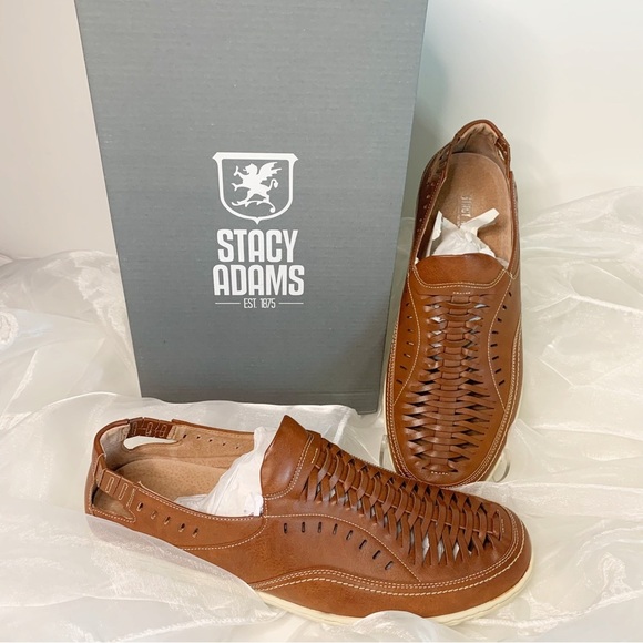 Stacy Adams Men's Ibiza Loafer! 10.5 Sienna - Picture 1 of 6